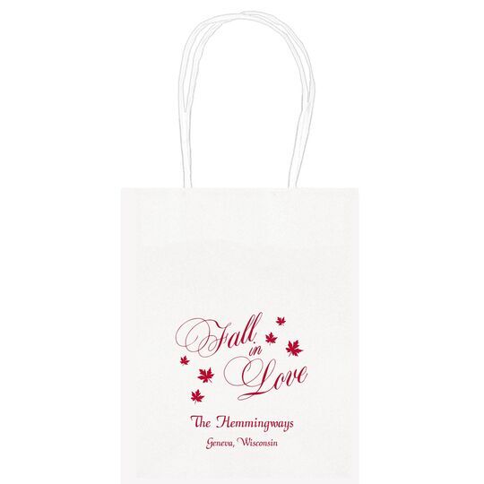 Elegant Fall In Love Mini Twisted Handled Bags